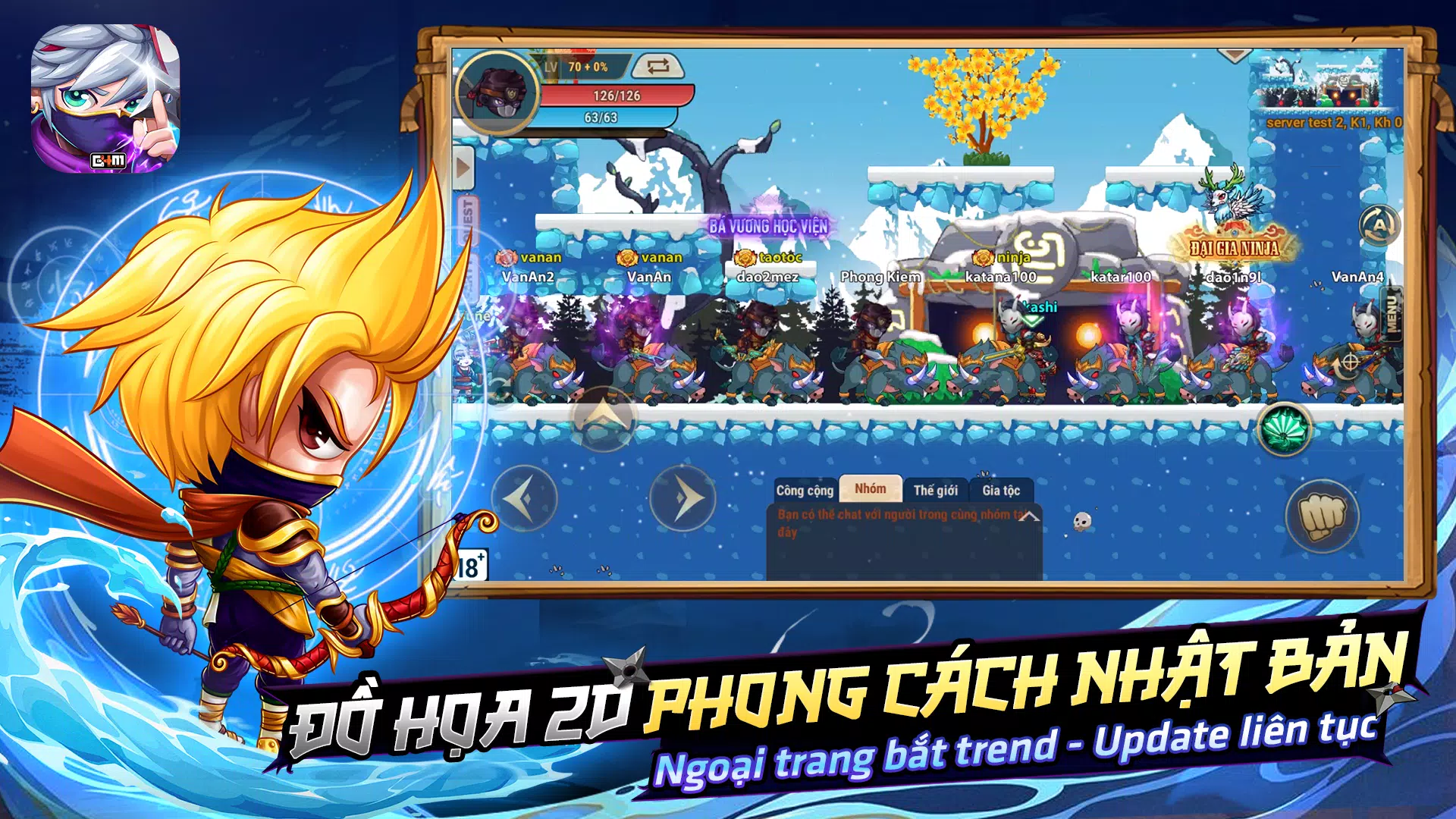 Học Viện Ninja G4M Captura de tela 2