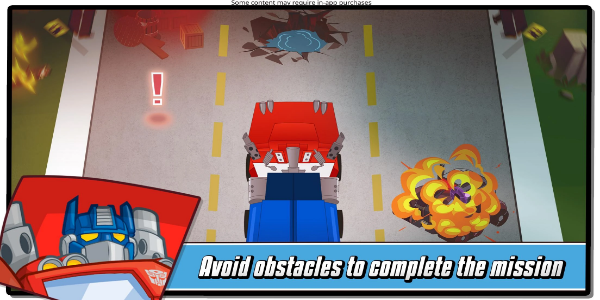 Transformers Rescue Bots: Hero Schermafbeelding 1