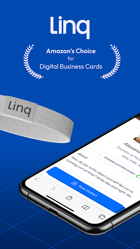 Linq - Digital Business Card Ekran Görüntüsü 2