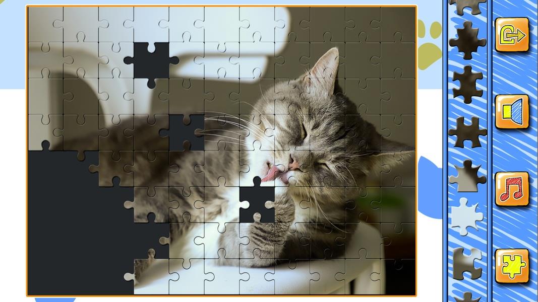 Jigsaw Puzzle Cats Kitten स्क्रीनशॉट 1