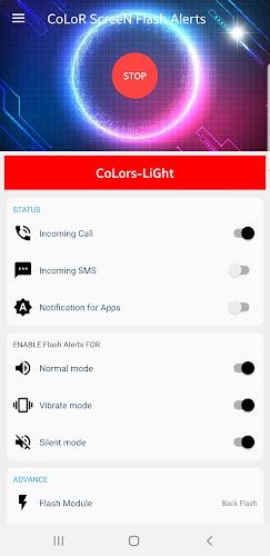 Ringtone iphone Flash on call Tangkapan skrin 1