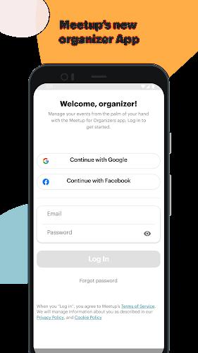 Meetup for Organizers應用截圖第2張
