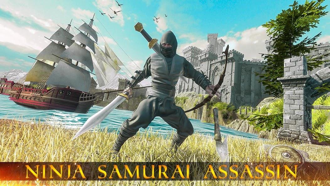 Ninja Samurai Assassin Hunter Mod应用截图第3张