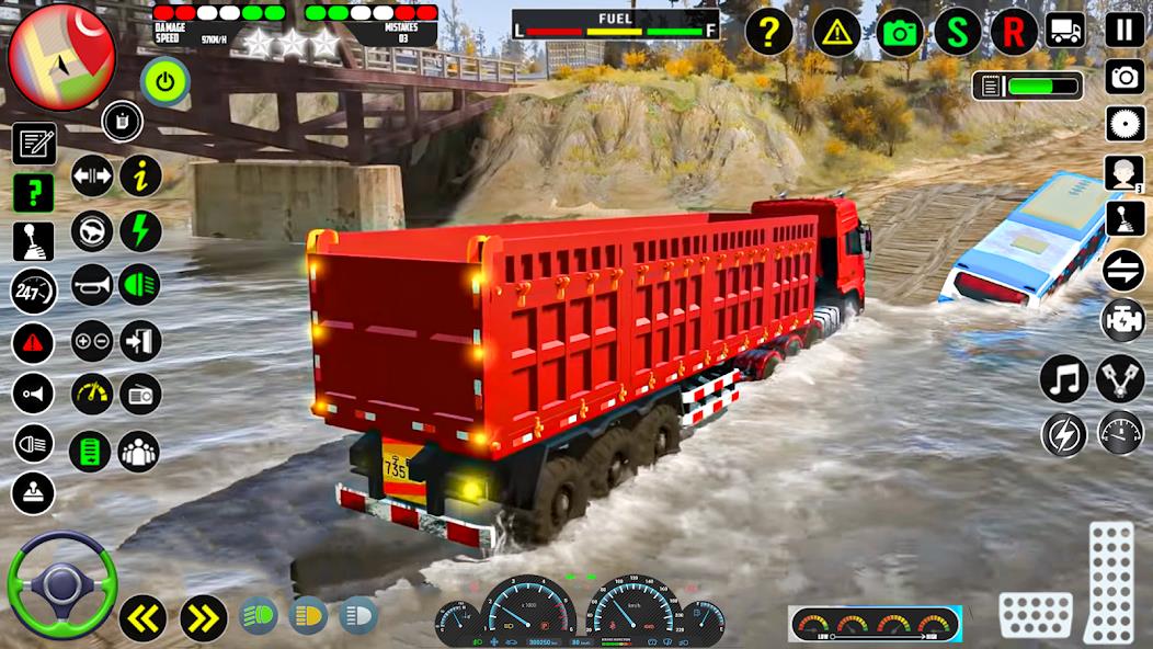 Euro Truck Games Cargo Driving Mod Schermafbeelding 3