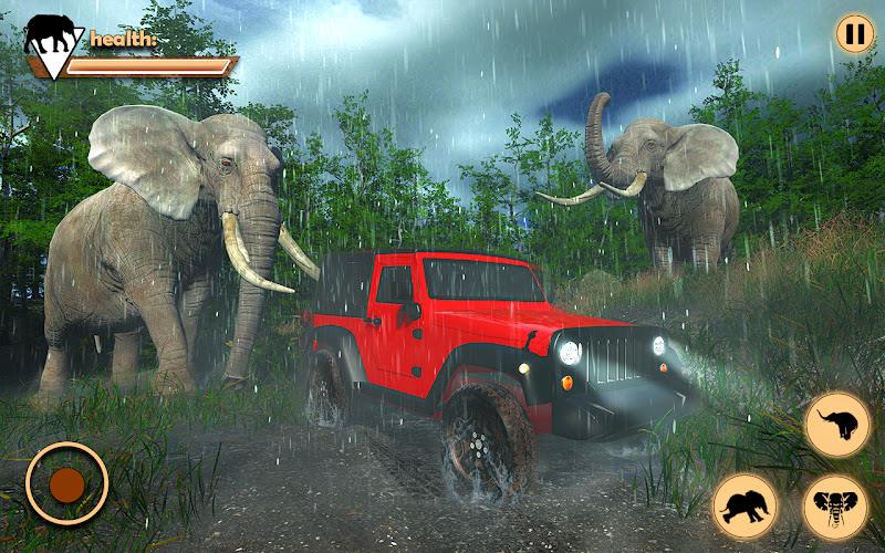 Elephant Simulator Animal Game Schermafbeelding 2