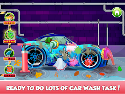 Car Wash game for girls Schermafbeelding 3