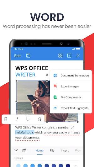 WPS Office Скриншот 2