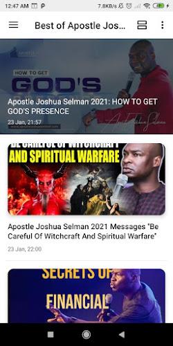 Schermata Apostle Joshua Selman 1