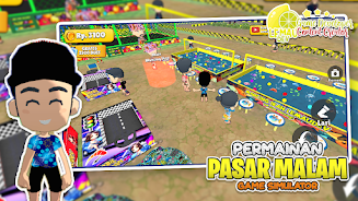 Simulator Game Pasar Malam 3D Tangkapan skrin 2