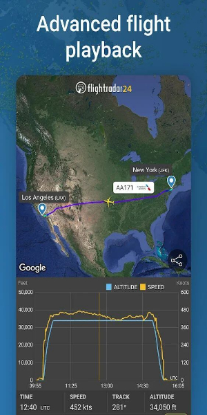 Flightradar24 Flight Tracker MOD Schermafbeelding 1