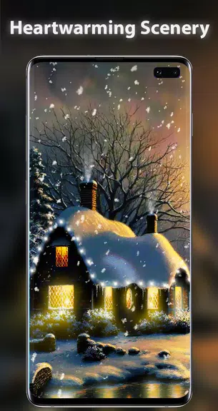 Snow Live Wallpaper Schermafbeelding 4