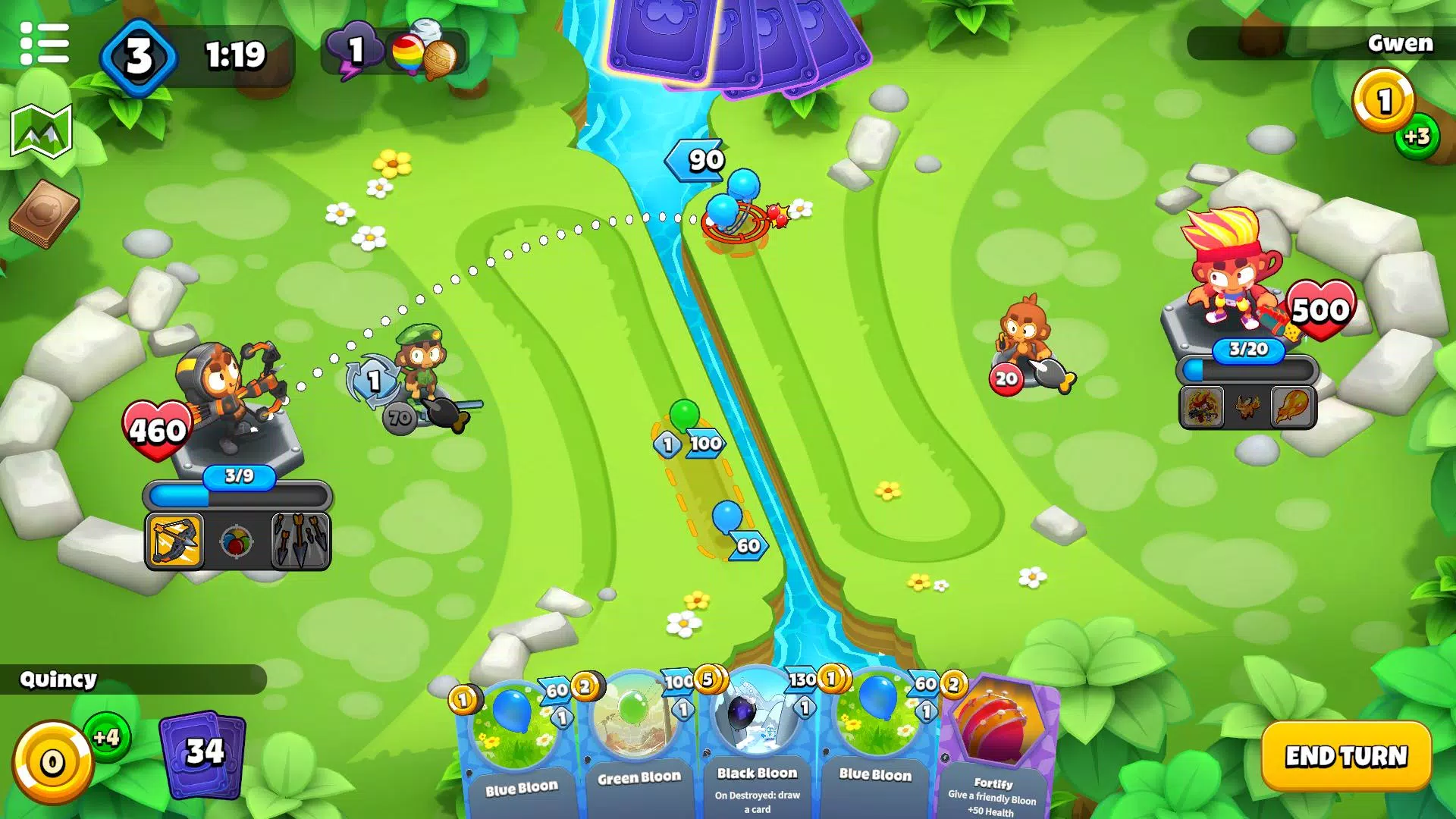 Bloons Card Storm Скриншот 1