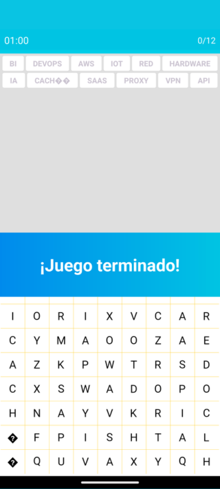 Buscando Palabras Capture d'écran 3