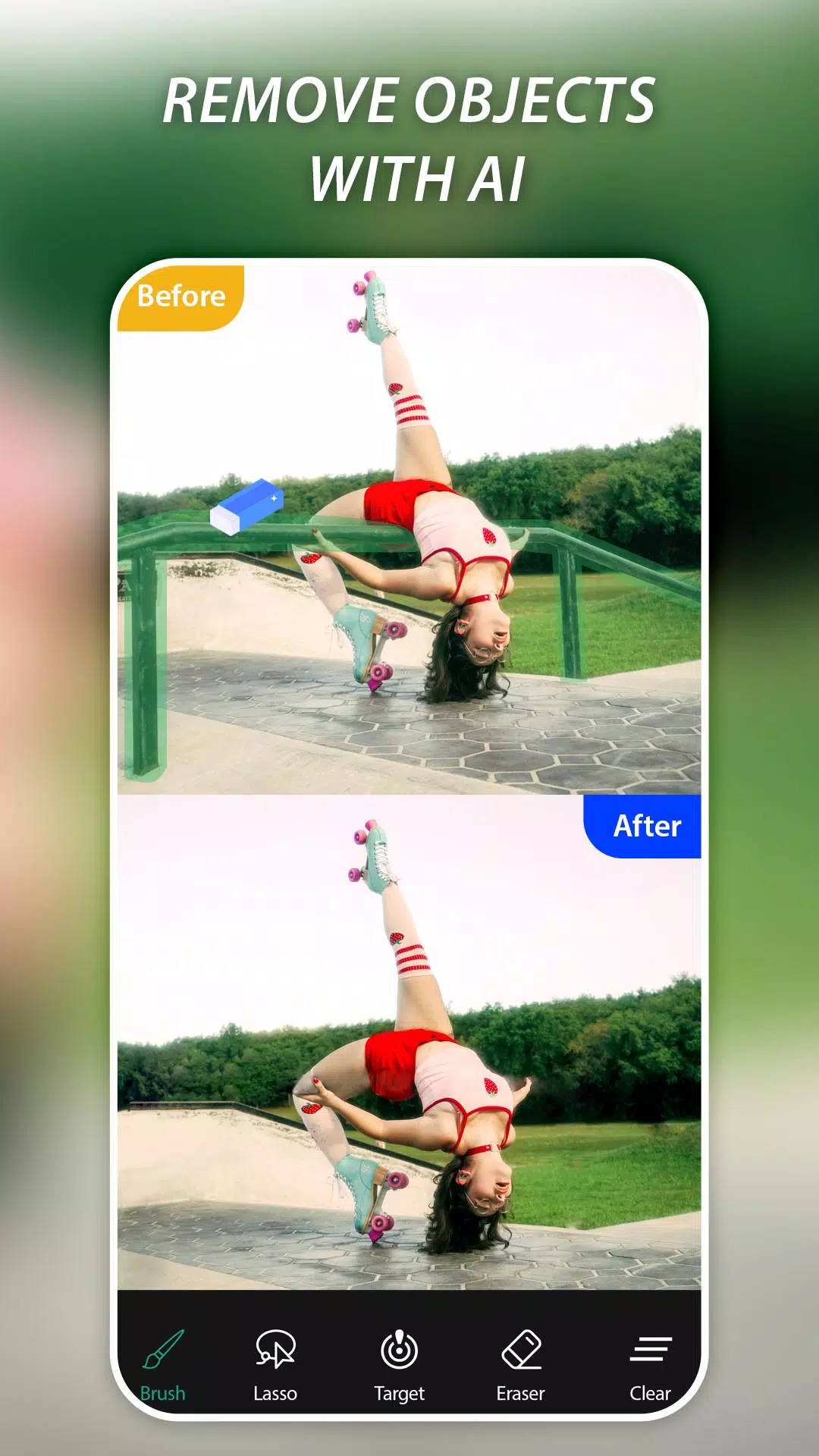 AI Remove Objects, Retouch Screenshot 1