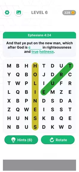 Bible Verse Search-Word Search Schermafbeelding 2