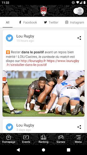 LOU Rugby ဖန်သားပြင်ဓာတ်ပုံ 3