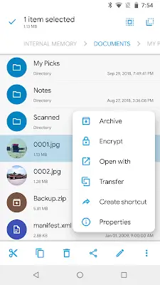 Solid Explorer File Manager Скриншот 1