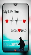 Mom Dad Wallpaper ဖန်သားပြင်ဓာတ်ပုံ 2