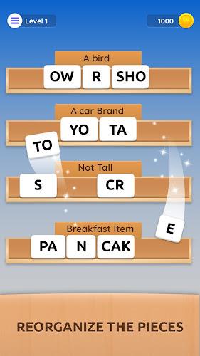 Word Jigsaw: Brain Teaser Captura de tela 1