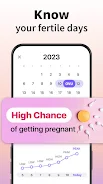 Ovulation & Period Tracker Screenshot 2