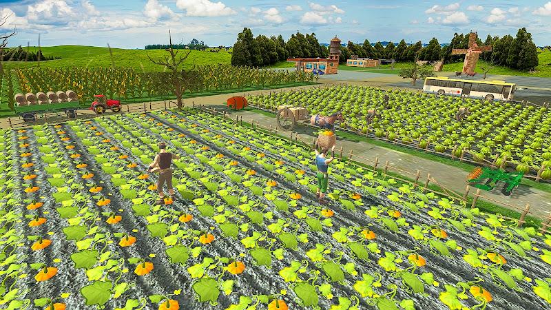 Farming Empire Harvester Game ဖန်သားပြင်ဓာတ်ပုံ 4