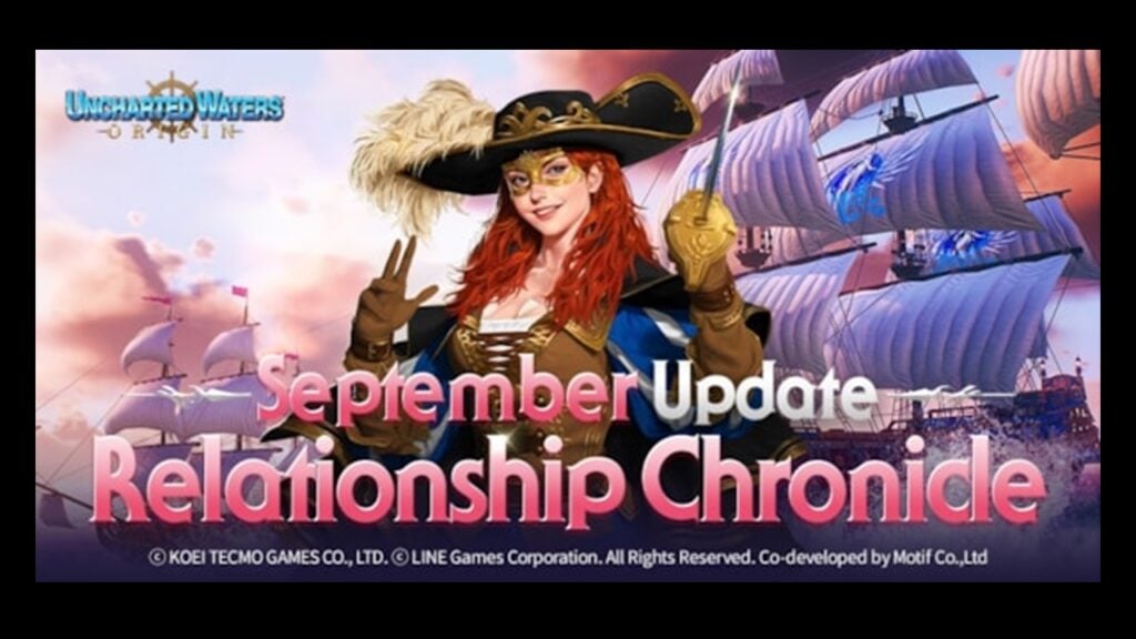 Uncharted Waters Originは、Julie D'Aubignyと秋のイベントで新しいアップデートをドロップします