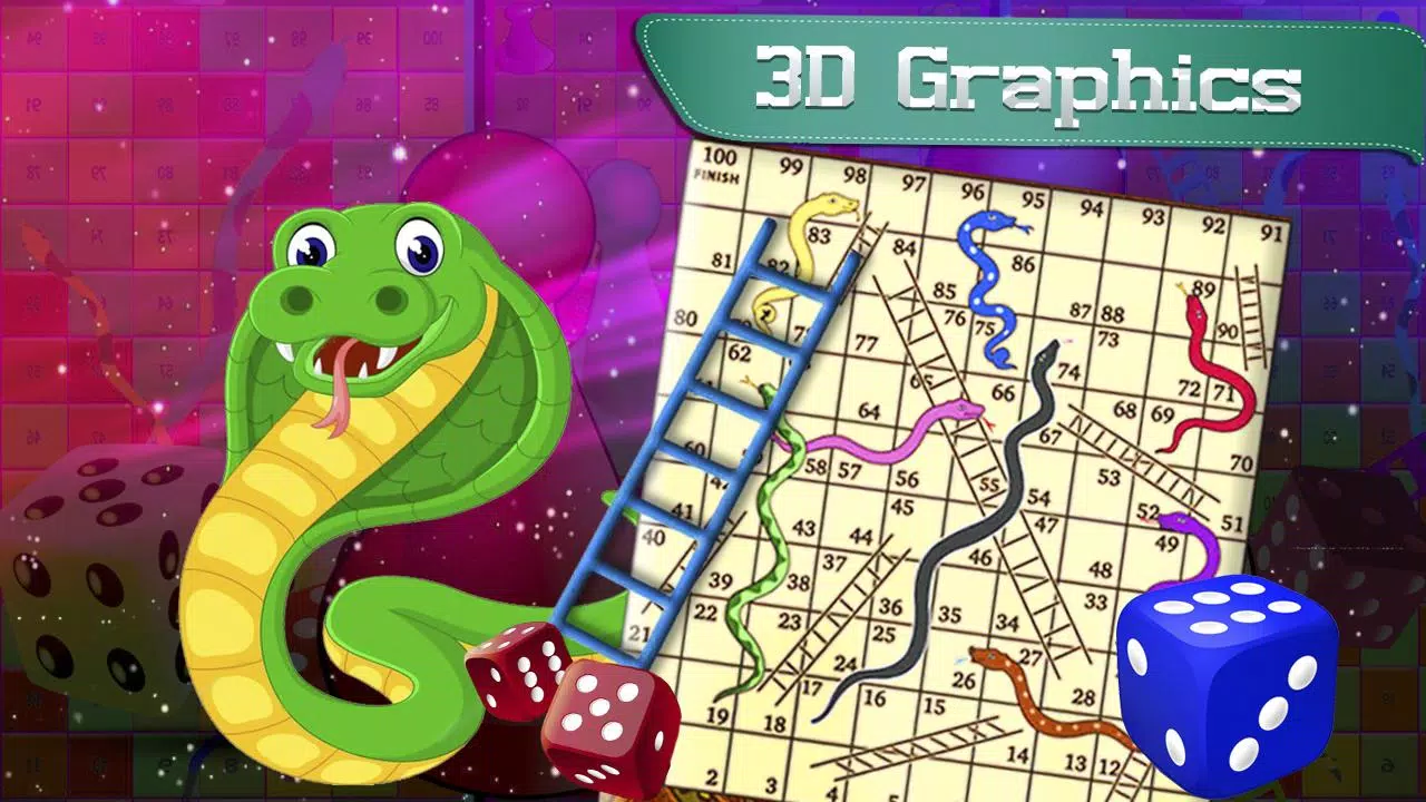 Ludo Snake and Ladder free game স্ক্রিনশট 1