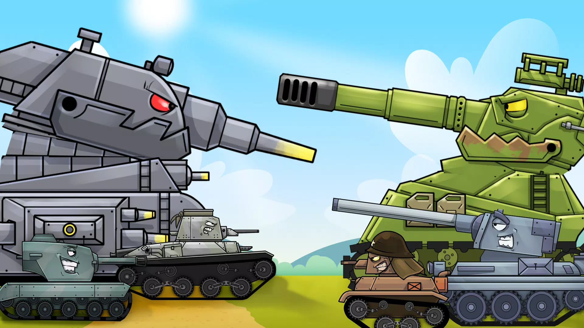 Merge Master Tanks: Tank wars Tangkapan skrin 1