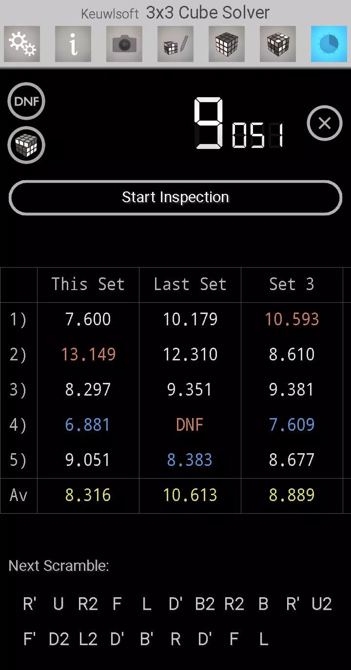 3x3 Cube Solver Screenshot 3