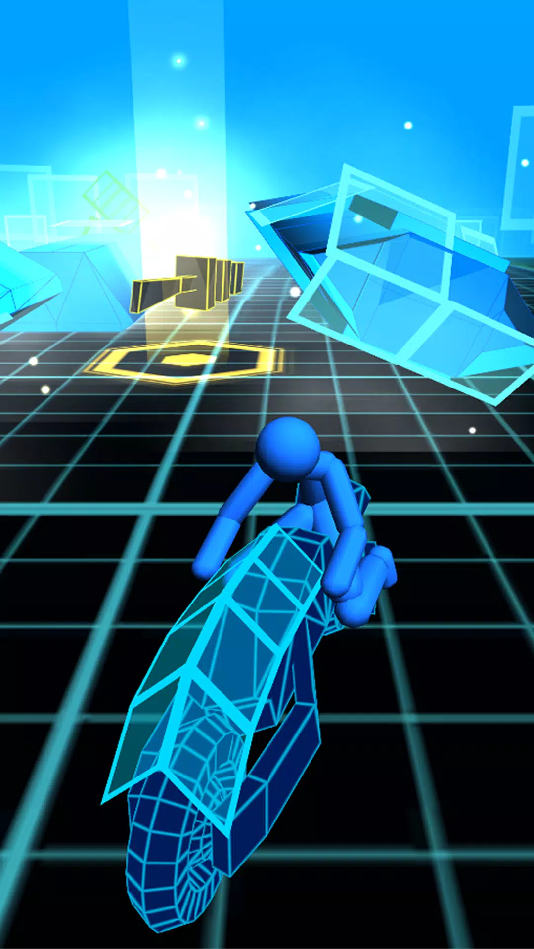Stickman Neon Motorcycle Race 스크린샷 4