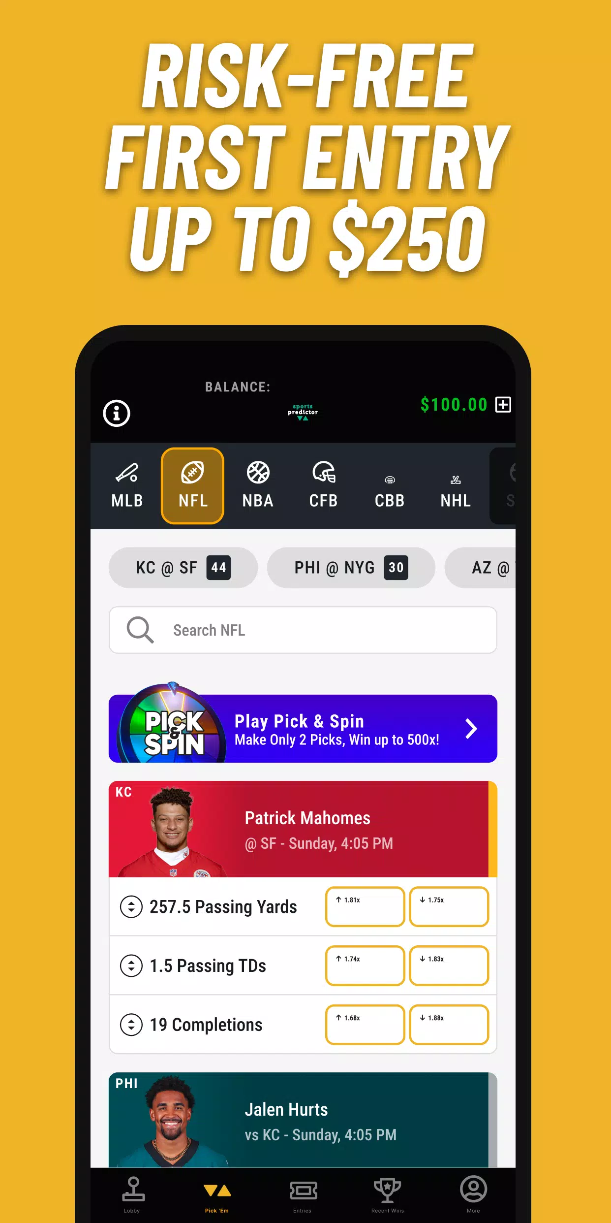 Sports Predictor: Fantasy Game Screenshot 2