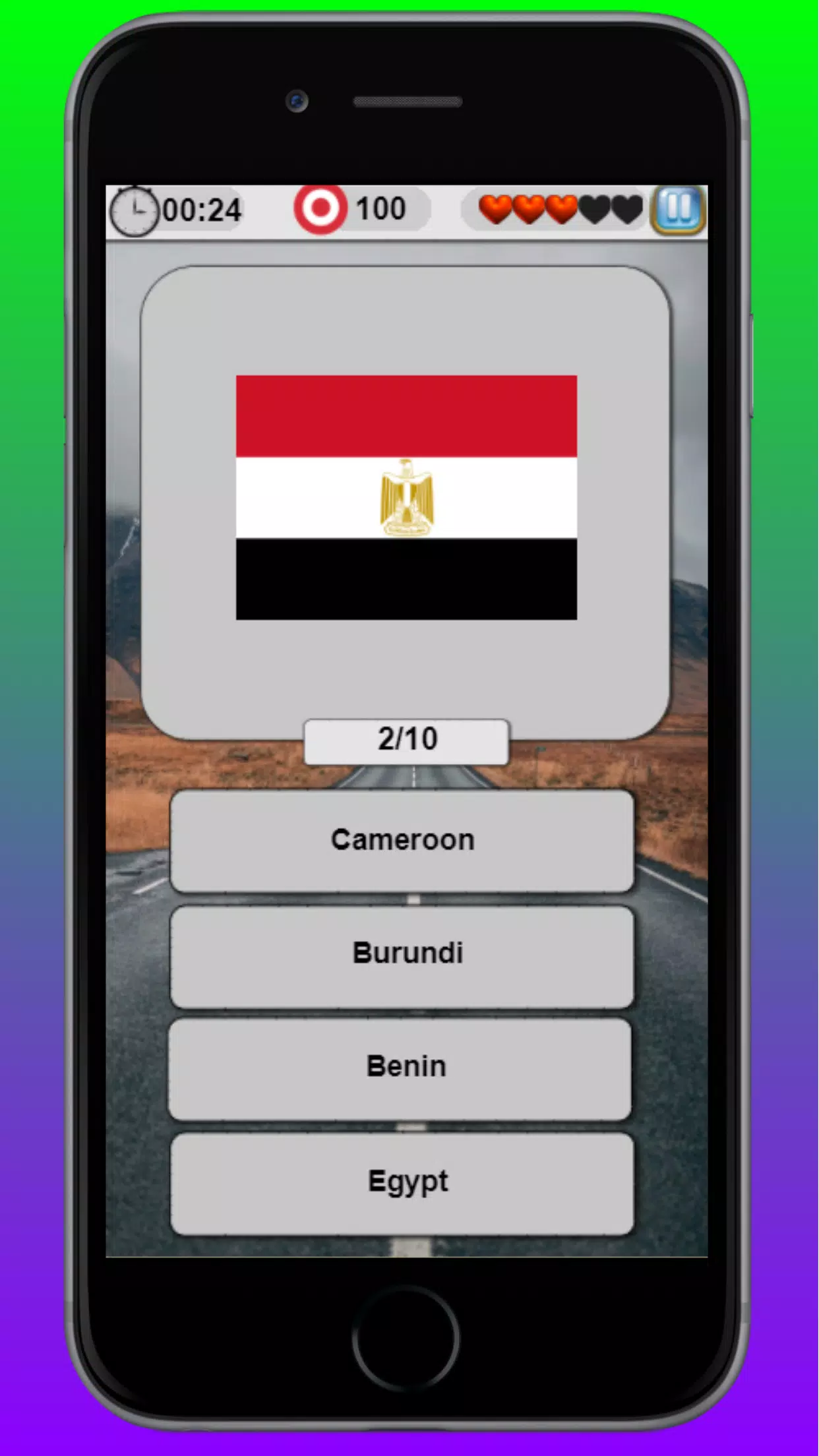 Guess the Flag and Capital Cit Screenshot 4