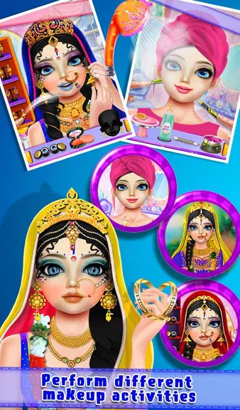 Schermata Indian Gopi Doll Fashion Salon 2