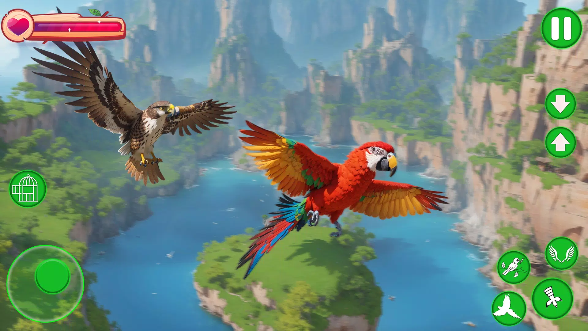 Parrot Bird Simulator Game Schermafbeelding 4