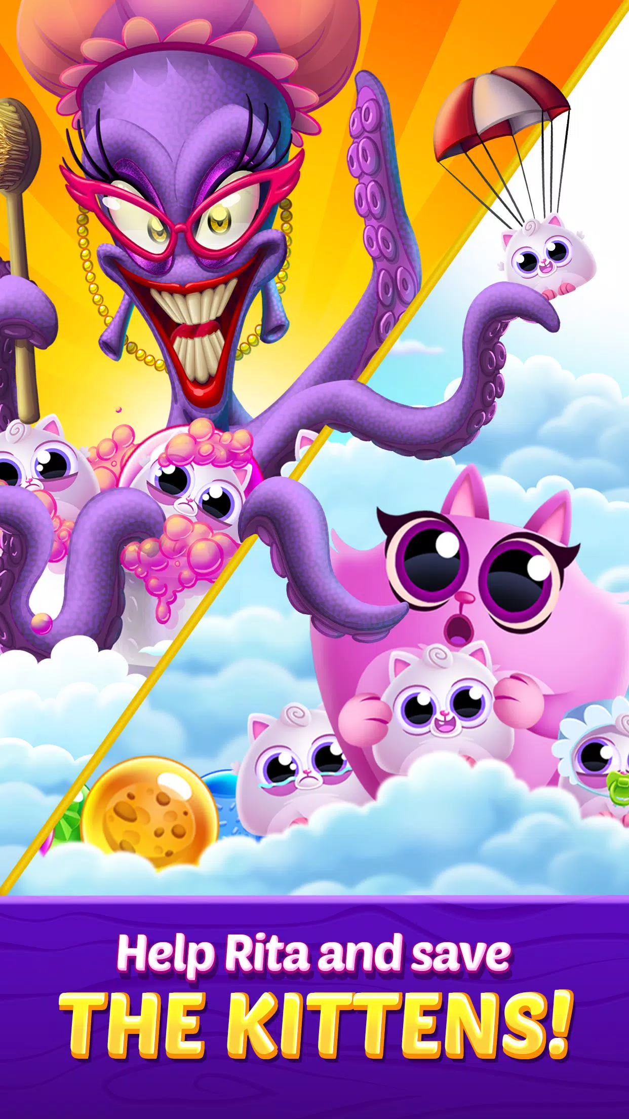 Schermata Cookie Cats Pop 2