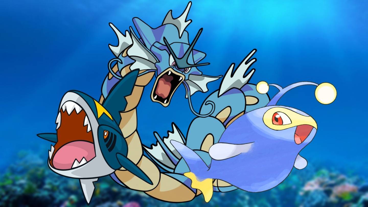 Mächtiges Pokémon: Fish Reign Supreme