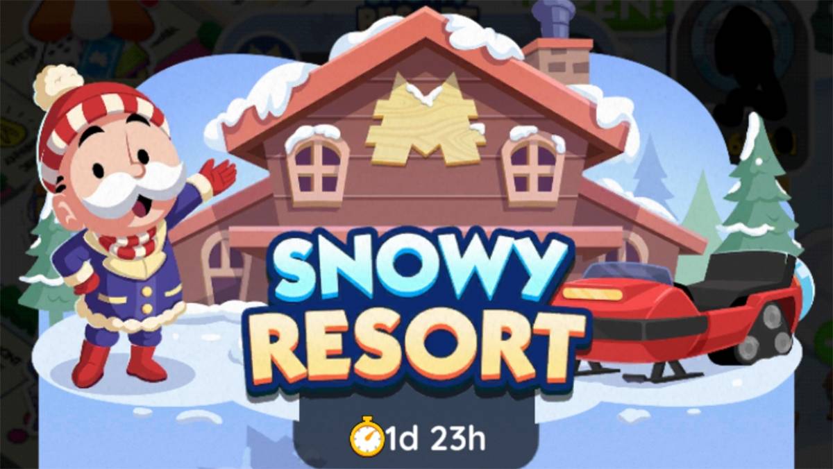 All Snowy Resort Rewards & Milestones in Monopoly GO