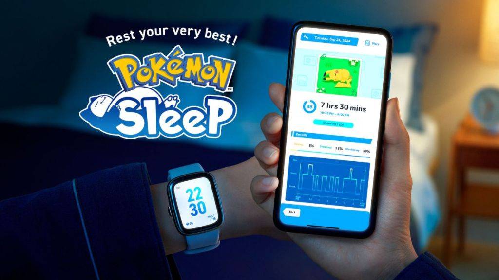 Pokemon Sleep Smartwatch จับคู่ประกาศ