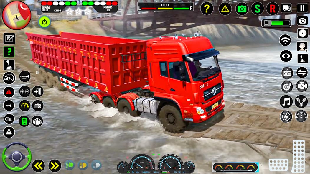 Euro Truck Games Cargo Driving Mod 스크린샷 1