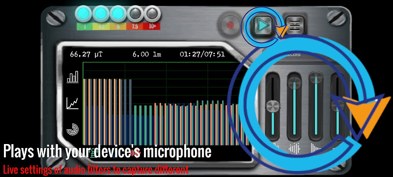 Spirit box :Ghost detector EVP Captura de pantalla 2