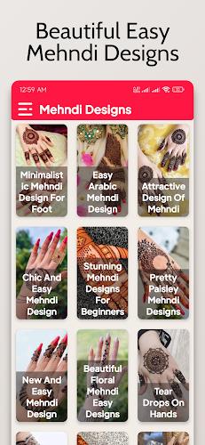 Mehndi Design: Easy & Offline应用截图第4张