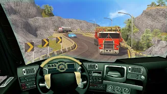 Offroad 18 Wheeler Truck Drivi Zrzut ekranu 1