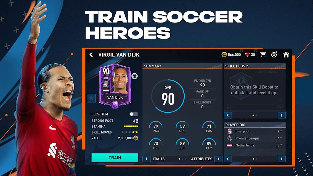 FIFA Soccer Mobile Скриншот 2