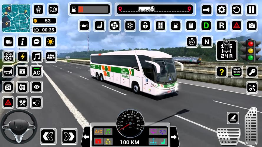 Bus Simulator: City Coach Game Schermafbeelding 2