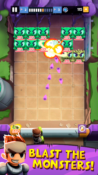 Gun Blast: Bricks Breaker! スクリーンショット 1