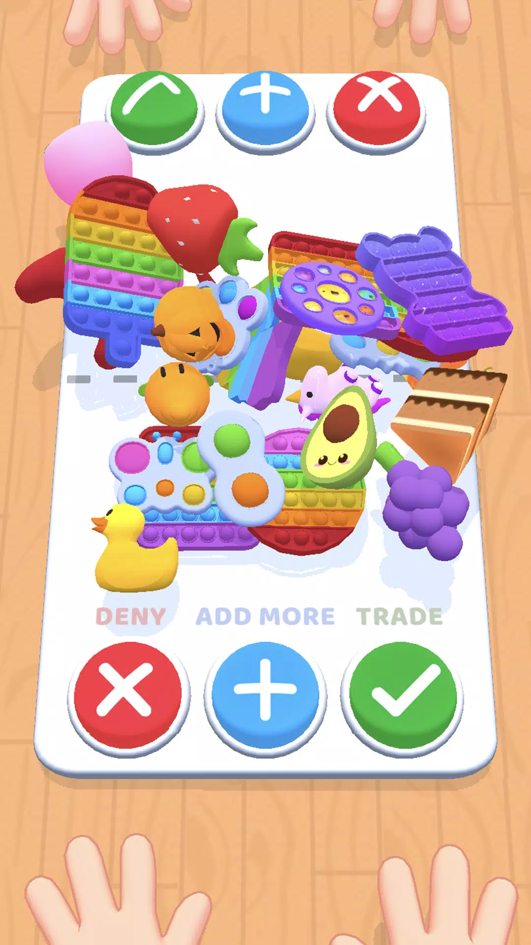 Fidget Toys Trading・Pop It 3D Captura de pantalla 1