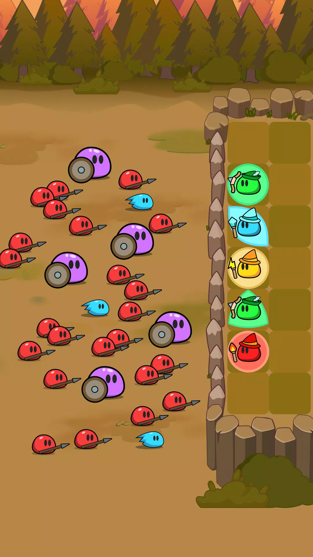 Slime Rush TD Schermafbeelding 1