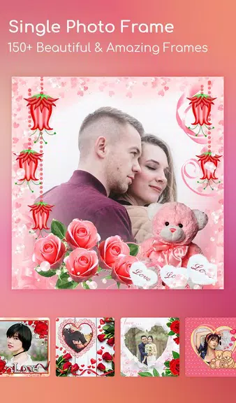 Love Collage, Love Photo Frame スクリーンショット 2