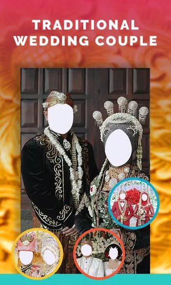 Traditional Wedding Couple Captura de tela 1