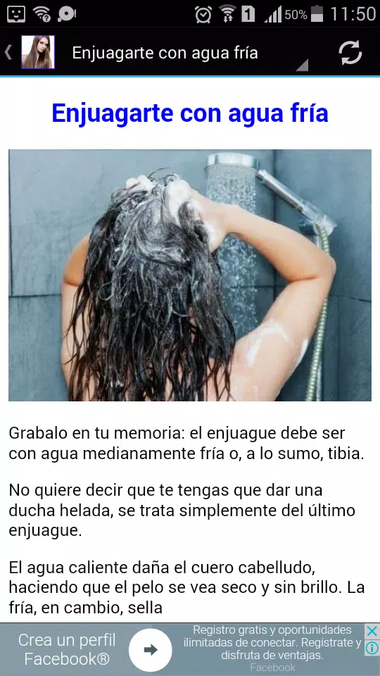 7 tips para cabello perfecto Captura de tela 1